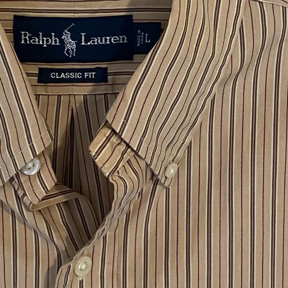 Ralph Lauren Classic Fit Barrel Cuffs Button Down - Picture 5 of 6